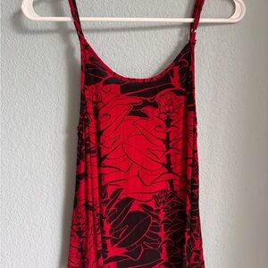 Manaola Red and Black Top